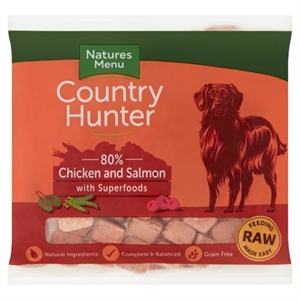 COUNTRY HUNTER RAW NUGGETS CHICKEN AND SALMON