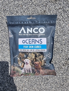 Anco Oceans Fish Skin Cubes 100g